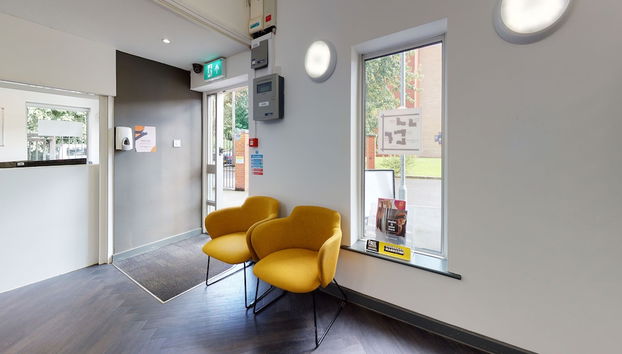 Sitzecke in der Lobby