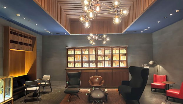 Sala de estar do lobby