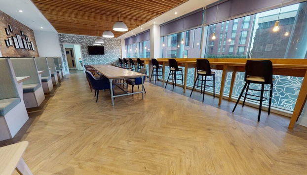 Sala de estar do lobby