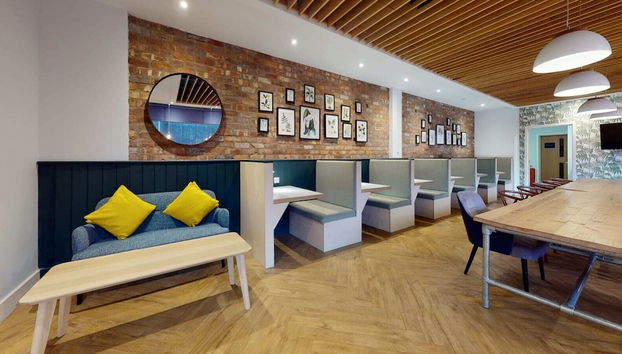 Sala de estar do lobby