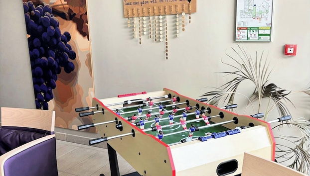 Coin salon dans le hall