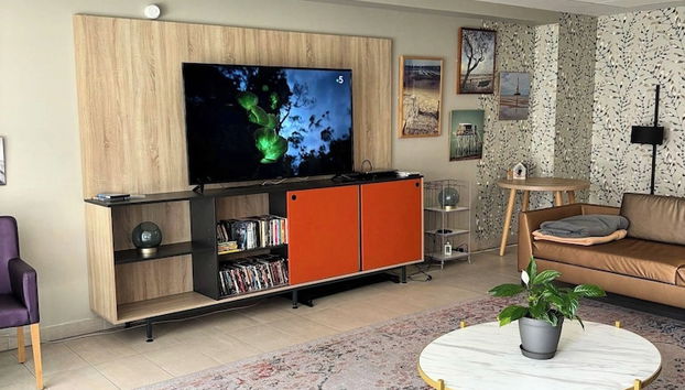 Coin salon dans le hall