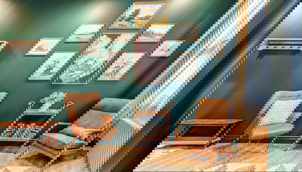 Sitzecke in der Lobby