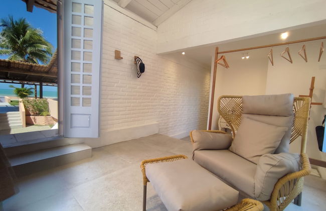 Casa pé na areia com 05 suítes - Foto 16