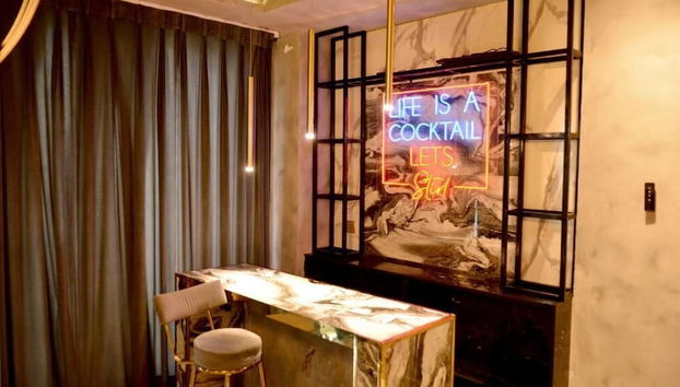 Sala de estar do lobby