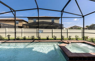 Photo 2 - Modern 7BR Family Villa Close 2 Disney w Pool SPA