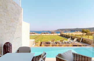 Photo 1 - Sanders Konnos Bay Athina - Breathtaking 6-bedroom Villa On the Beach Front