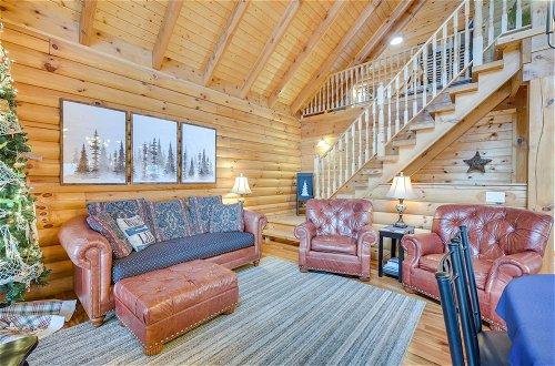 Photo 29 - Modern Log Cabin w/ Rec Room, Steps to Lake