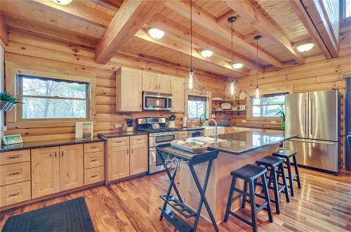 Photo 37 - Modern Log Cabin w/ Rec Room, Steps to Lake