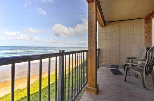 Photo 1 - Beachfront Lincoln City Condo-patio & Pool Access