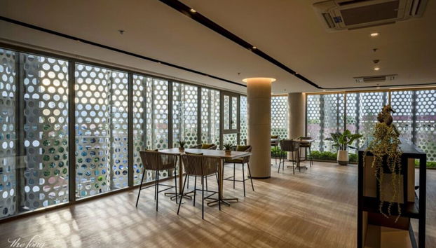 Zona de estar del vestíbulo