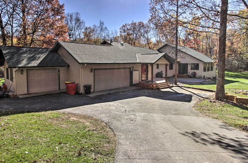 Photo 1 - Cabin w/ Fire Pit & Movie Room, 1 Mi to Lake