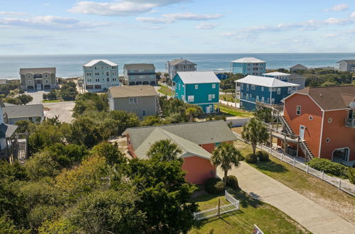 Photo 15 - Colorful Emerald Isle Home: Just Steps to Beach