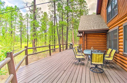 Photo 39 - Rustic Pinetop Log Cabin w/ Fire Pit + Grill