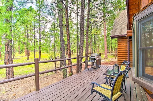 Photo 15 - Rustic Pinetop Log Cabin w/ Fire Pit + Grill
