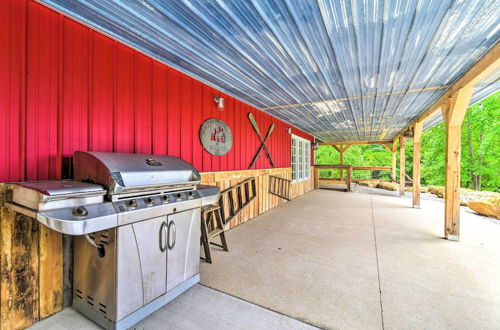 Photo 10 - Secluded Brownsville Cabin w/ Deck & Fire Pit