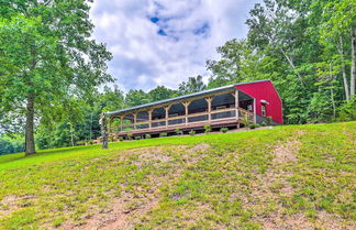 Photo 3 - Secluded Brownsville Cabin w/ Deck & Fire Pit