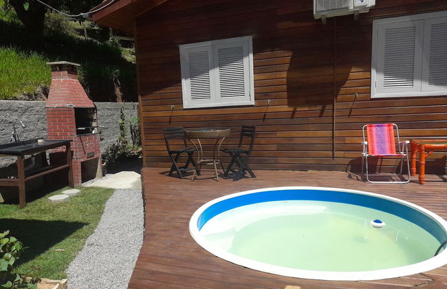Chale Sol da Montanha em Termas Gravatal - Foto 1