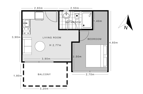 Photo 10 - Sanders Old Port - Charming 1-bdr. Apt. w/ Balcony