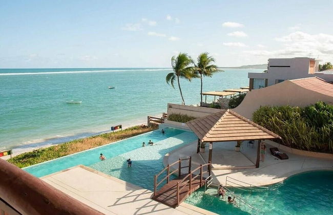 Barra Bali Pé na areia com Vista Mar - Foto 13