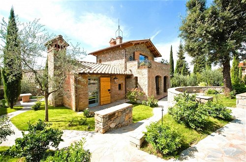 Foto 1 - Villa Leccino in Most Exclusive Borgo in Tuscany
