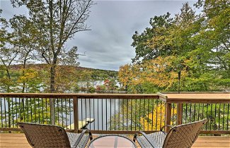 Foto 1 - Waterfront Highland Lake Home w/ Deck+private Dock