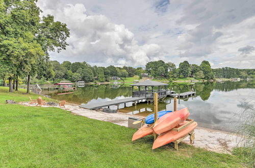 Photo 10 - Lakefront Sherrills Ford Haven w/ Boat Dock