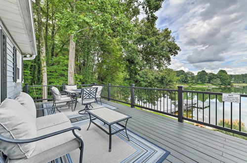 Photo 24 - Lakefront Sherrills Ford Haven w/ Boat Dock