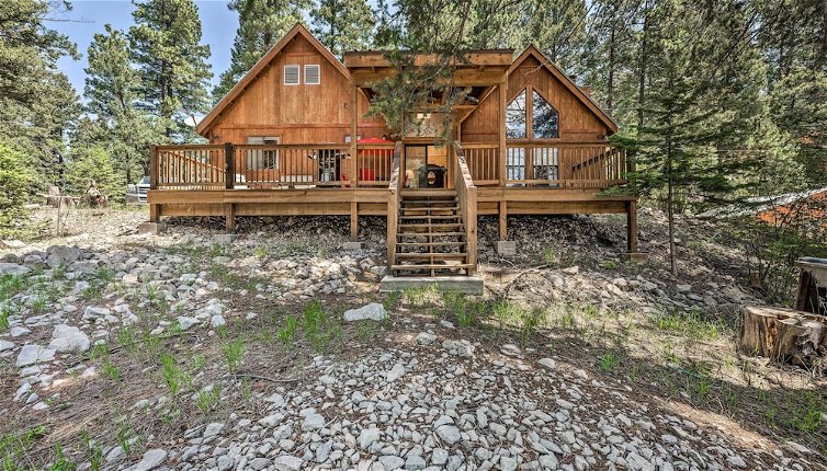 Photo 1 - Peaceful & Private Cloudcroft Cabin With Deck
