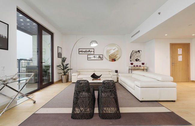 Maison Privee - Stunning Waterfront Apt w/ Open Sea Vws in La Mer - Foto 14