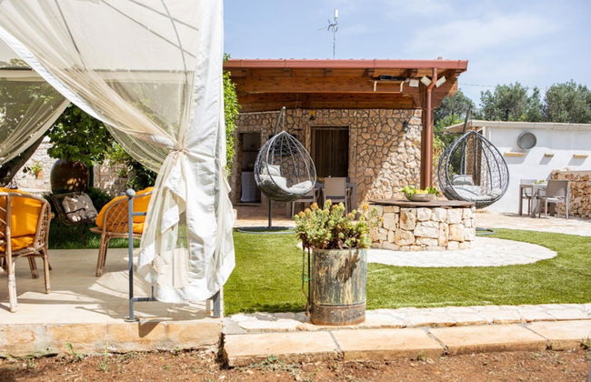 Trullo Nonna Netta con Piscina Idromassaggio e Area Giochi - Foto 34