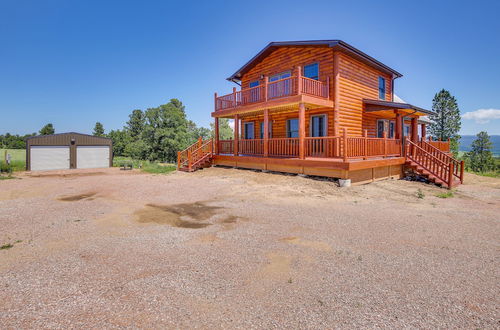 Photo 3 - Peaceful Wyoming Cabin w/ Spacious Deck & Wet Bar