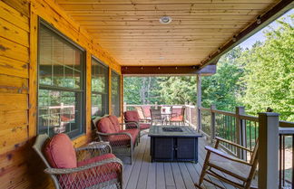 Photo 1 - Cozy Frazee Lake Home w/ Hot Tub & Fire Pit