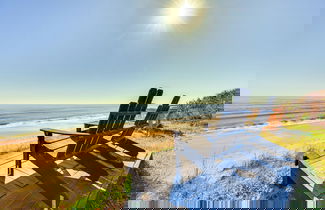 Photo 1 - Oceanfront Oasis w/ Deck, Water Views & Beach Gear