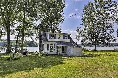 Photo 1 - Lakefront Cottage w/ Covered Porch & Dock
