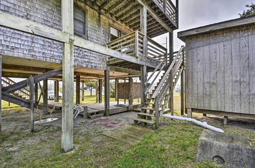 Photo 16 - Hatteras-style Salvo Home - Walk to Shore