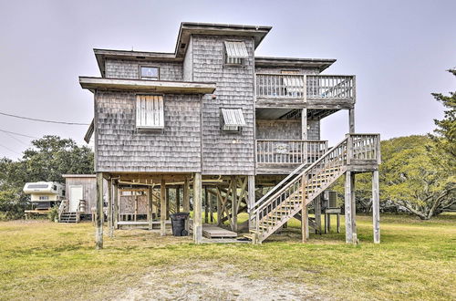 Photo 10 - Hatteras-style Salvo Home - Walk to Shore