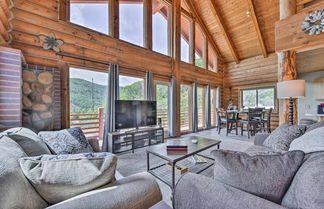 Photo 1 - Spacious Hilltop Cabin w/ Deck & Scenic Views