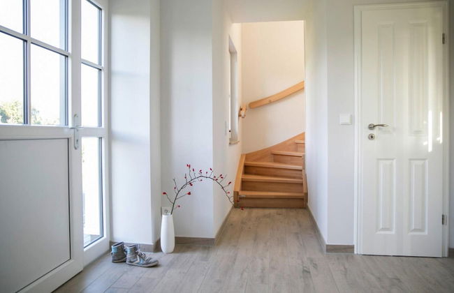 Luxus Reetdachhaus in Fuhlendorf mit Sauna - Foto 17