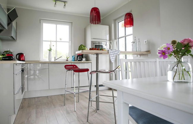 Luxus Reetdachhaus in Fuhlendorf mit Sauna - Foto 8