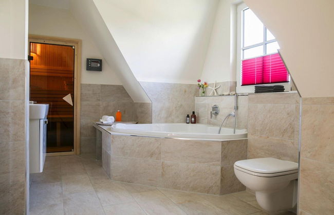 Luxus Reetdachhaus in Fuhlendorf mit Sauna - Foto 13