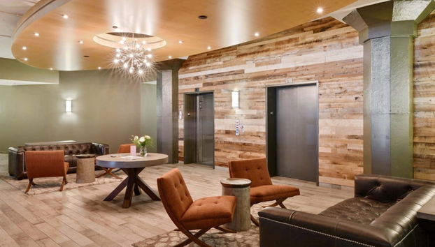Sala de estar do lobby