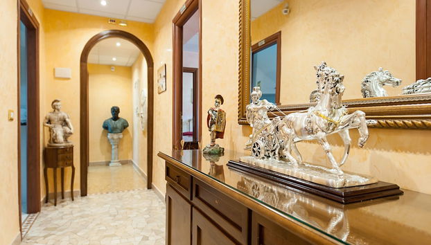 Sala de estar do lobby