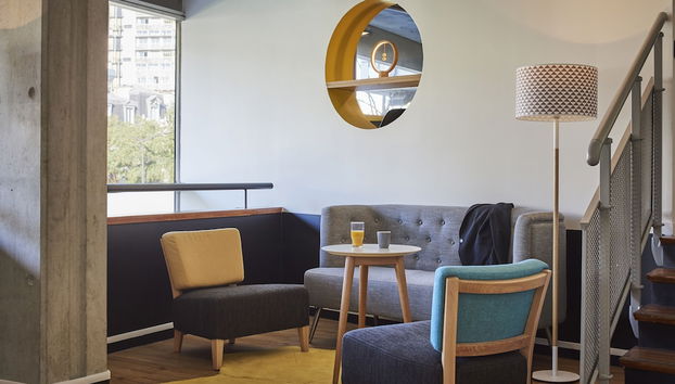 Sitzecke in der Lobby