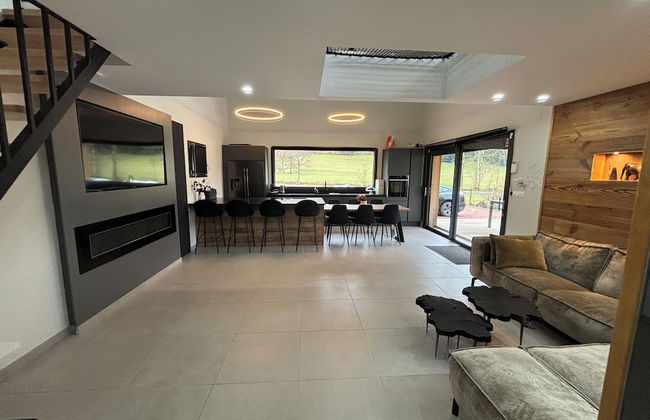 Grand Perce Neige & Jacuzzi privatif - Foto 7