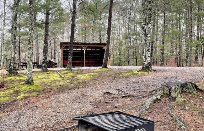 Private and Perfect! - hot tub, king bed, fireplace - dog and motorcycle friendly Studio Cabin by RedAwning - Foto 22