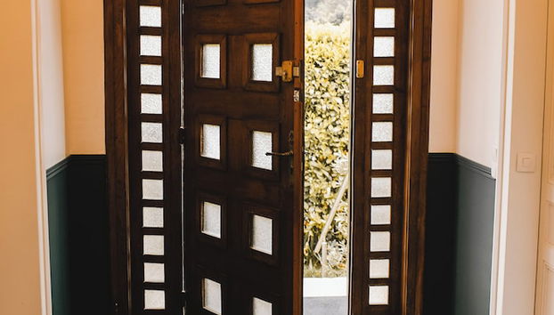 Interior entrance