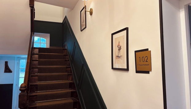 Interior entrance