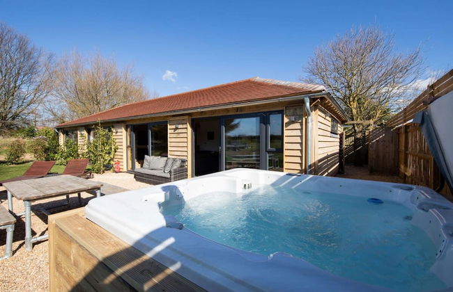 Rural Lodge Retreat With Hot Tub - Foto 9