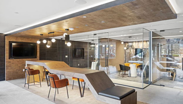Sala de estar do lobby